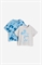 Хлопковые футболки, в наборе 2 шт - Фото 12862018