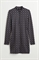 Обтягивающее платье H&M+ с принтом в виде монограммы - Фото 12871342