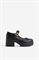 Tira Black Mary Janes "faux Leather" Edition - Фото 12873562