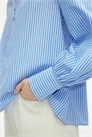 Блузка из хлопка с жатым воротником 1270106002 - Фото 13366111