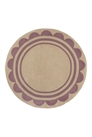 Ковер Lois Scallop Border Wool Circle Rug 1272376001 - Фото 13417956