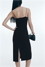Платье-карандаш на бретелях 1275800001 - Фото 13418088