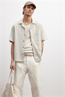 Курортная рубашка из льняного бленда Regular Fit 1262042001 - Фото 13455443