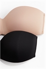 Бюстгальтеры-бандо из микрофибры с мягкими чашечками 2 шт. 1236231005 - Фото 13461432