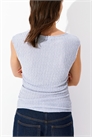 Топ из текстурированного трикотажа 1283661001 - Фото 13463930