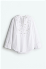 Блузка в стиле бродери-англиз 1281523001 - Фото 13475359