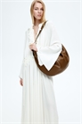 Платье макси с оборками 1284880001 - Фото 13475714