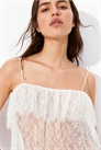 Кружевной топ на бретельках 1298302001 - Фото 13478932