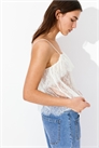 Кружевной топ на бретельках 1298302001 - Фото 13478934