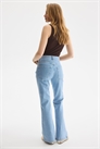 Расклешенные ультравысокие джинсы 1252694009 - Фото 13482547
