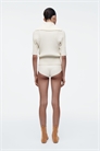 Микрошорты из шелка с ребристой вязкой 1296905002 - Фото 13517366