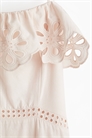 Платье из хлопка с отделкой бродери англез 1282051001 - Фото 13518588