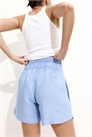 Шорты из льняного бленда MAMA 1255697005 - Фото 13522709
