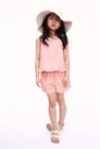 Комплект из 2 частей хлопкового топа на бретельках и шорт 1275512003 - Фото 13523705
