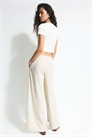 Брюки на резинке из смесового льна 1262025001 - Фото 13545115