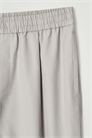 Эластичные хлопковые брюки на завязках 1264540002 - Фото 13549273