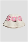Шапка-ведро с вязаным узором 1277713001 - Фото 13555799