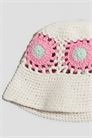 Шапка-ведро с вязаным узором 1277713001 - Фото 13555800