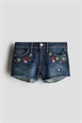 Джинсовые шорты с вышивкой 1280698001 - Фото 13555947