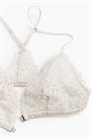 Мягкий бюстгальтер без подкладки с вышивкой 1234902001 - Фото 13569861