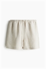Шорты с завязками из льняного бленда 1259173003 - Фото 13578992
