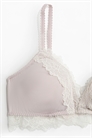 Мягкий бюстгальтер из микрофибры и кружева с мягкой подкладкой 1273419003 - Фото 13579643