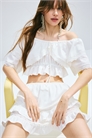 Кроп-топ с кружевной отделкой 1284983002 - Фото 13581040