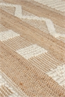 Ковер Medina Jute Stripe Patterned Runner Rug 1207974001 - Фото 13590092