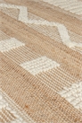 Ковер Medina Jute Stripe Patterned Runner Rug 1207954001 - Фото 13595584
