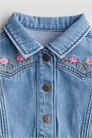 Джинсовая куртка с вышивкой 1273466001 - Фото 13599405