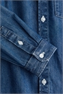 Рубашка из хлопкового денима 1237855001 - Фото 13615227