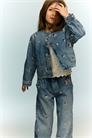 Хлопковая джинсовая куртка 1281433001 - Фото 13623268