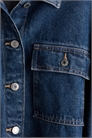 Джинсовая куртка с завязывающимся поясом 1208391005 - Фото 13637643