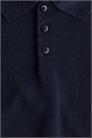Джемпер-поло из тонкой шерсти 1234529001 - Фото 13643634
