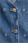 Джинсовая жилетка с вышивкой 1269201003 - Фото 13650748