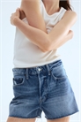 Высокие джинсовые шорты 1258880004 - Фото 13661549