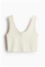 Жилетный топ из плотного трикотажа 1289238002 - Фото 13666829