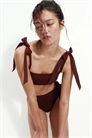 Бикини-топ с мягкими завязками 1262810003 - Фото 13674258