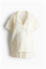 Пижама из хлопкового муслина MAMA 1272729002 - Фото 13674536
