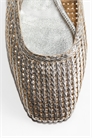 Плетеные балетки Mary Janes 1284117001 - Фото 13677792
