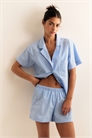 Пижамная рубашка и шорты 1150604008 - Фото 13699571