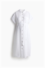 Платье-рубашка из муслина MAMA 1261170003 - Фото 13700030