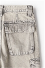 Свободные джинсовые шорты-карго 1246011001 - Фото 13700769