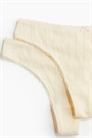 Трусы-стринги из пуантелье 2 шт. 1273409006 - Фото 13702130