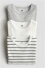 Три комплекта ребристых боди 0993598045 - Фото 13706424