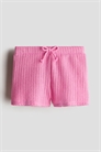 Шорты из фактурного трикотажа 1290053001 - Фото 13707078