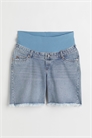 Джинсовые шорты MAMA 1071023001 - Фото 13708413