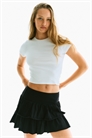 Мини-юбка из многоярусного джерси 1280807005 - Фото 13711033