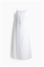 Платье на бретельках из поплина MAMA 1255741001 - Фото 13719698