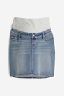 Джинсовая юбка MAMA 1120960001 - Фото 13723132